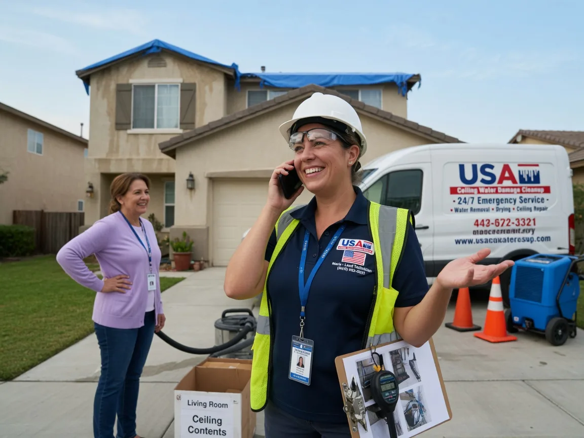 Ceiling Water Damage Restoration Fallbrook, CA FAQs